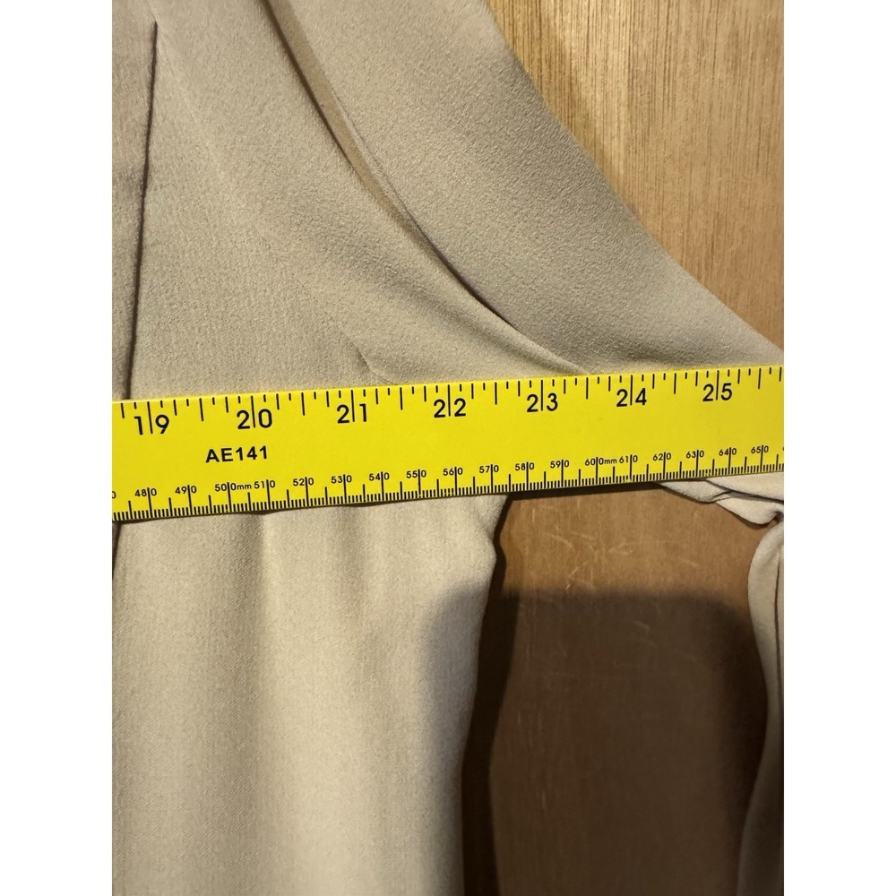 Eileen Fisher  100% Silk Georgette Crepe Trench Coat Duster And Tank Large (R1) - Picture 4 of 10